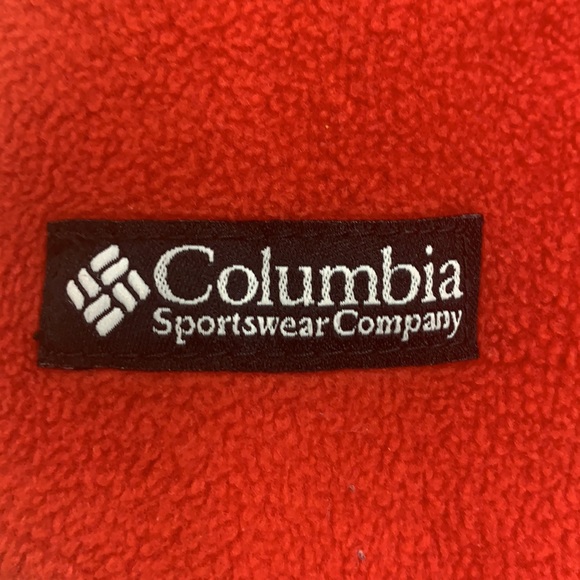 Columbia Winter Hat Infant Red Fleece - Picture 4 of 7